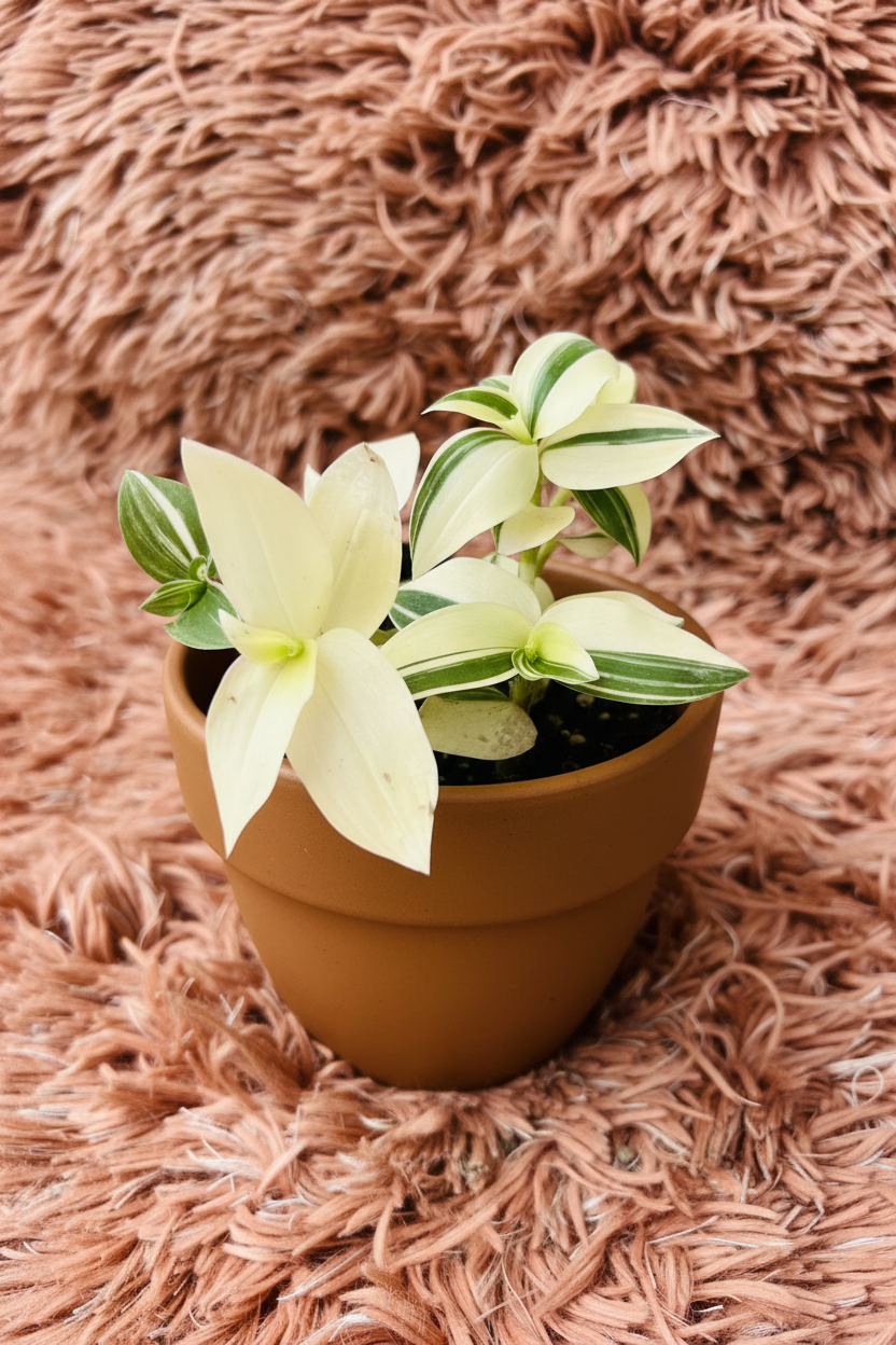 Tradescantia Fluminensis Variegata – Variegated Spiderwort - Rp Floritech