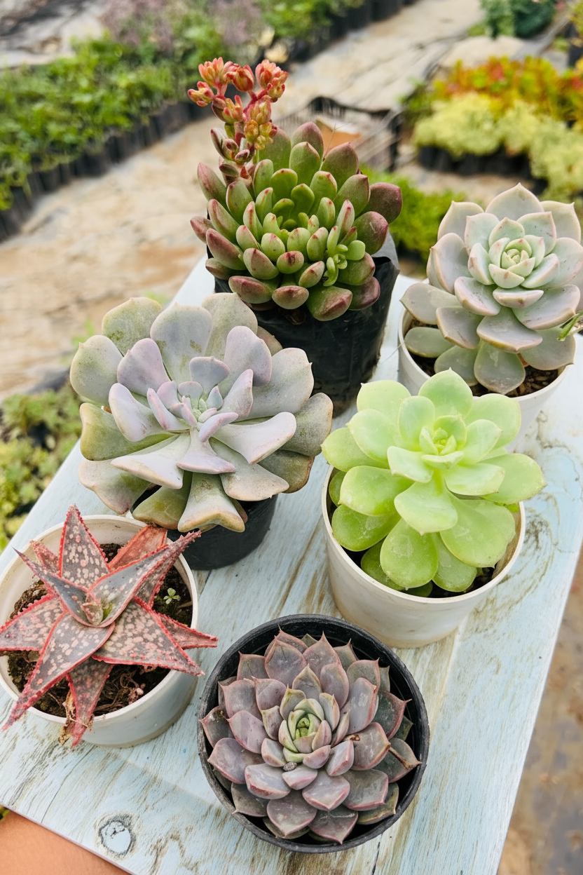6 Premium Plants Combo Angled View