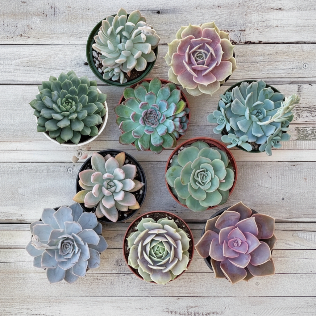 Succulent Combo Clean Photo